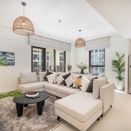 Elegant 4-Bedroom Apartment Perfect For Families In Dubai Creek Harbour Dış mekan fotoğraf