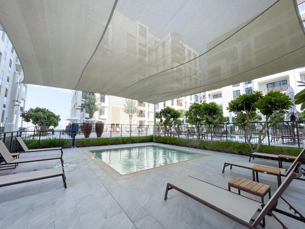 Elegant 4-Bedroom Apartment Perfect For Families In Dubai Creek Harbour Dış mekan fotoğraf
