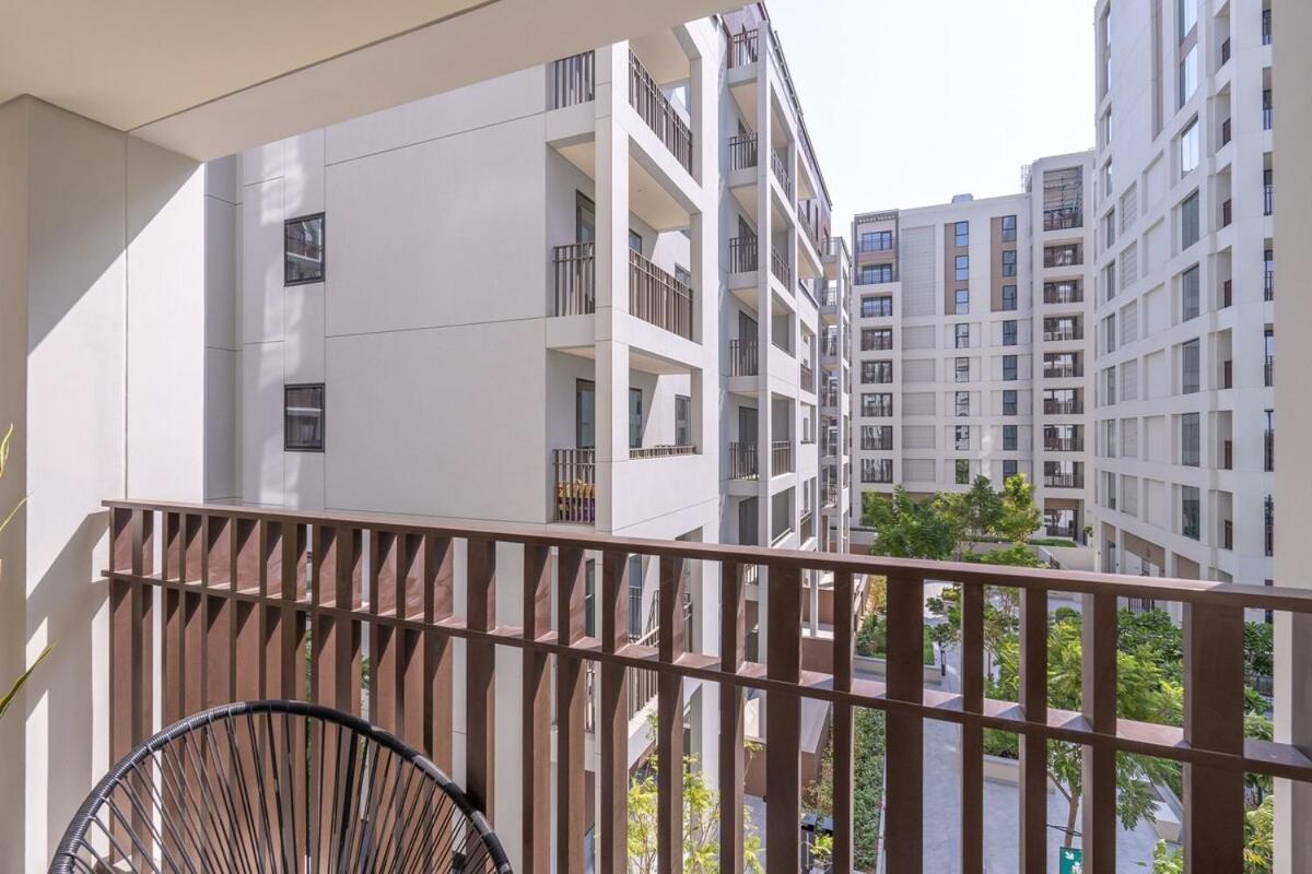 Elegant 4-Bedroom Apartment Perfect For Families In Dubai Creek Harbour Dış mekan fotoğraf