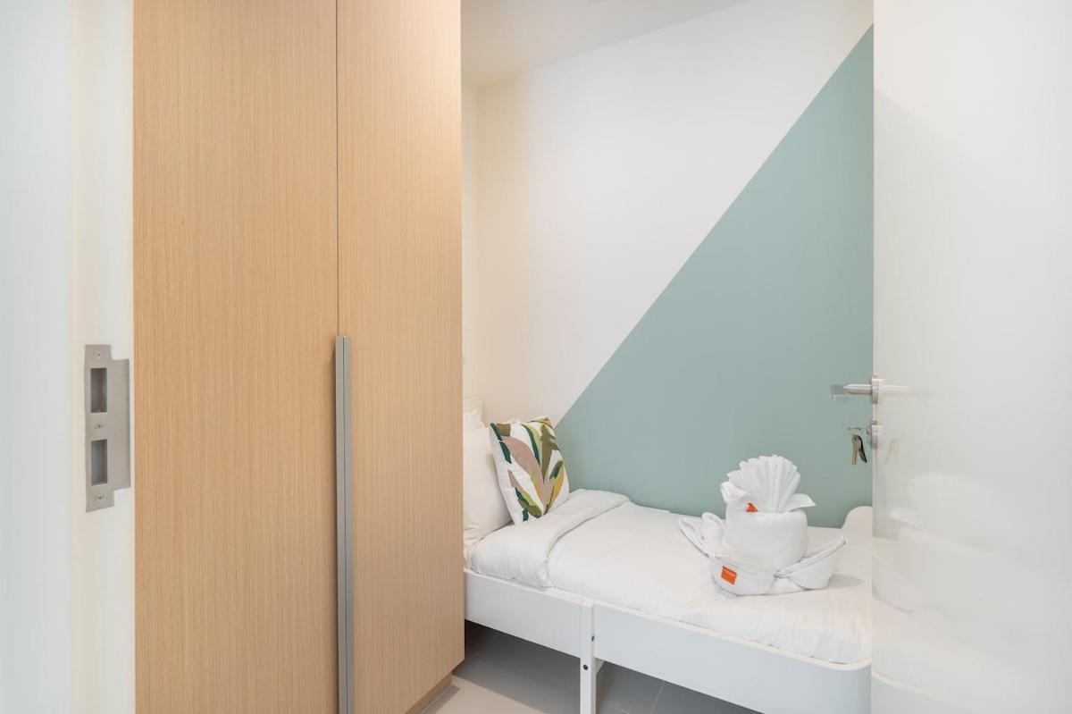 Elegant 4-Bedroom Apartment Perfect For Families In Dubai Creek Harbour Dış mekan fotoğraf