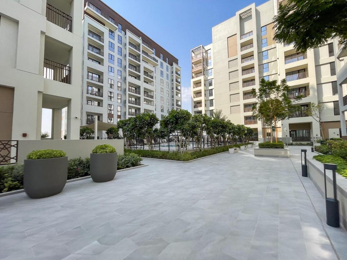 Elegant 4-Bedroom Apartment Perfect For Families In Dubai Creek Harbour Dış mekan fotoğraf
