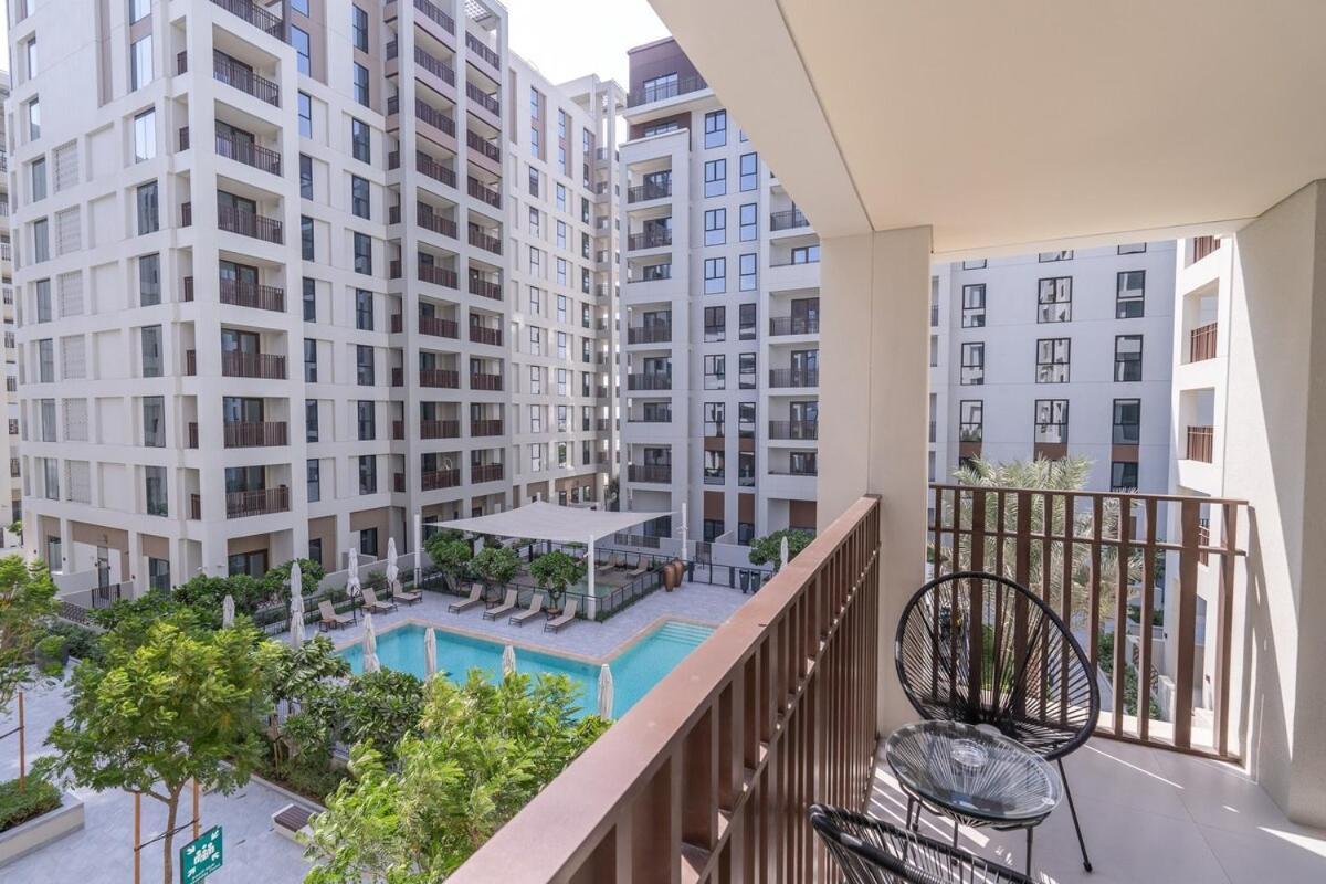 Elegant 4-Bedroom Apartment Perfect For Families In Dubai Creek Harbour Dış mekan fotoğraf
