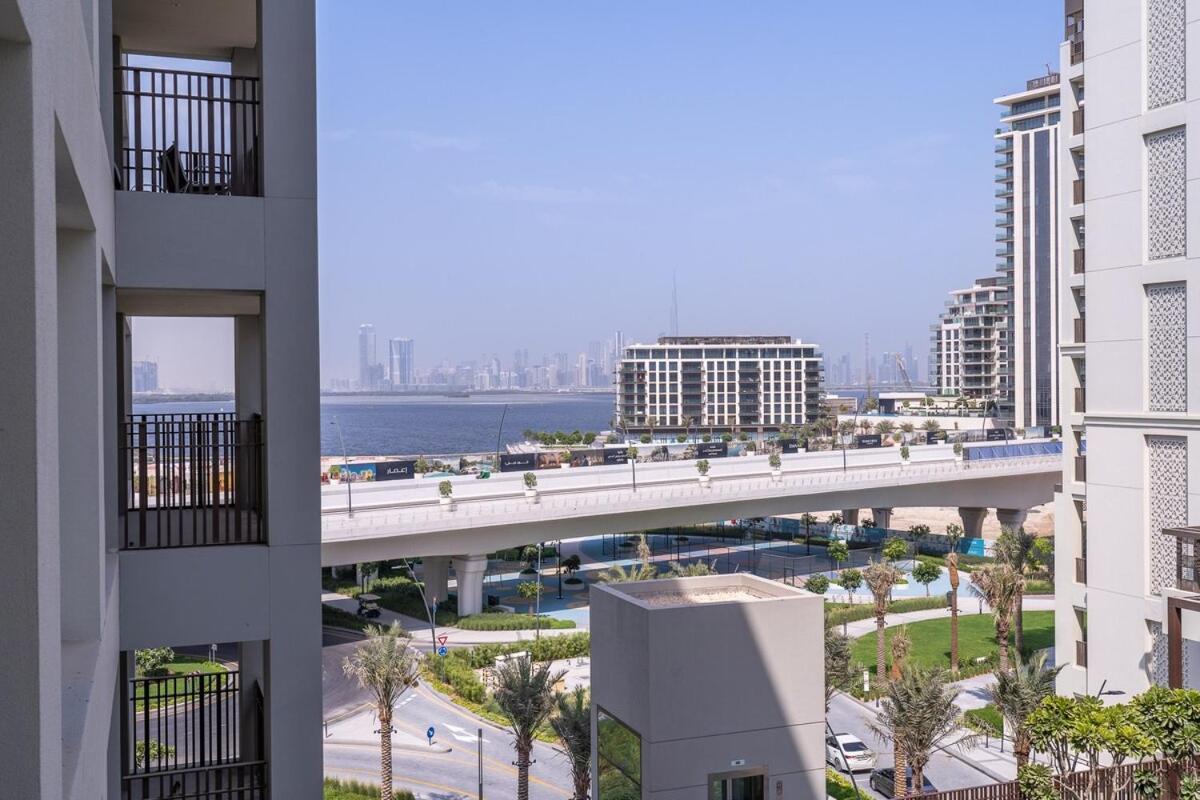 Elegant 4-Bedroom Apartment Perfect For Families In Dubai Creek Harbour Dış mekan fotoğraf