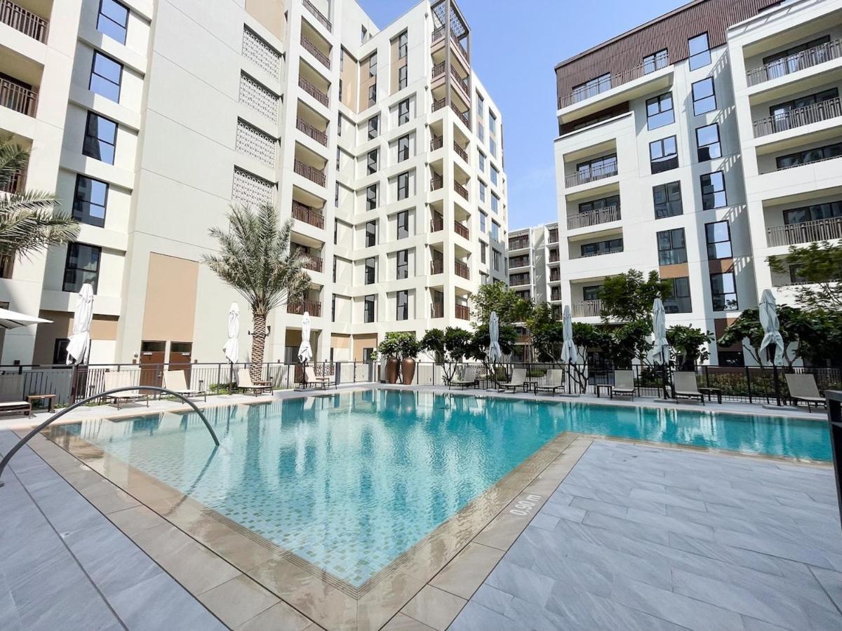 Elegant 4-Bedroom Apartment Perfect For Families In Dubai Creek Harbour Dış mekan fotoğraf